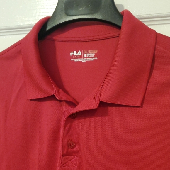 10/$10 Fila Golf Polo Shirt Size Mediun - Picture 3 of 5